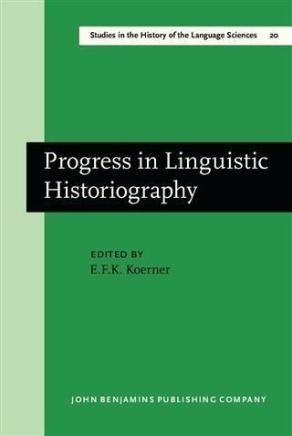 Produktbild: Progress in Linguistic Historiography