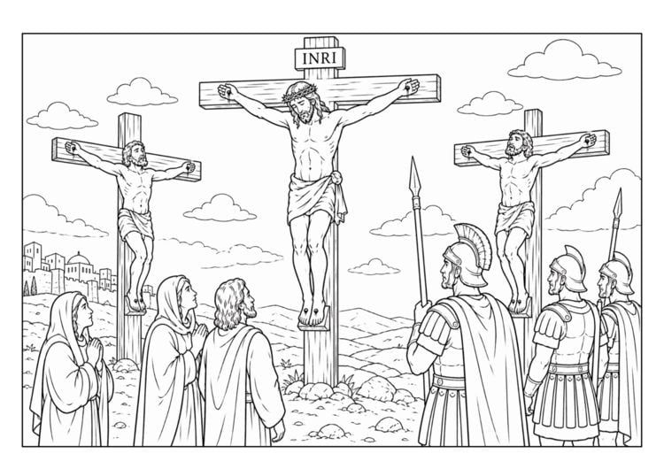 Produktbild: Bibel Malbuch f&uuml;r Kinder ab 8 Jahren und Erwachsene mit 74 wundersch&ouml;nen Ausmalmotiven aus dem Alten und Neuen Testament