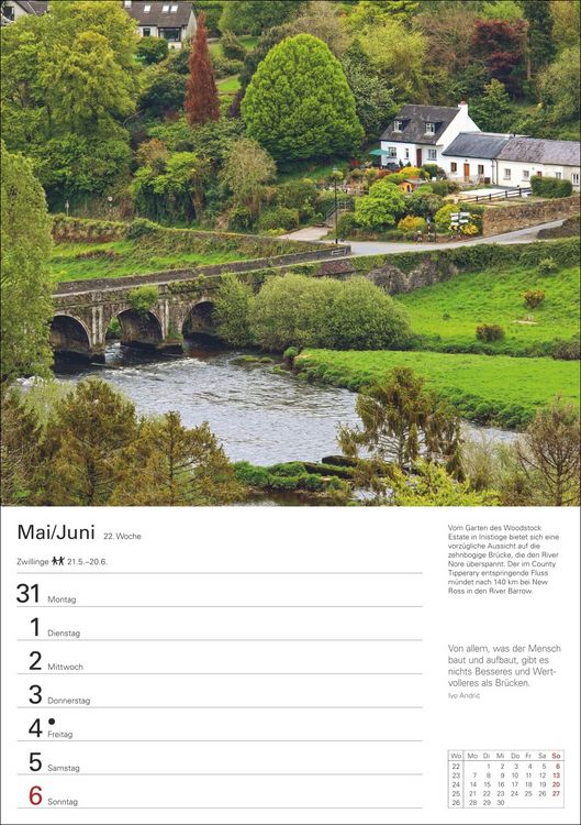 Produktbild: Irland Wochenplaner 2027 - Eine Reise in 53 Bildern