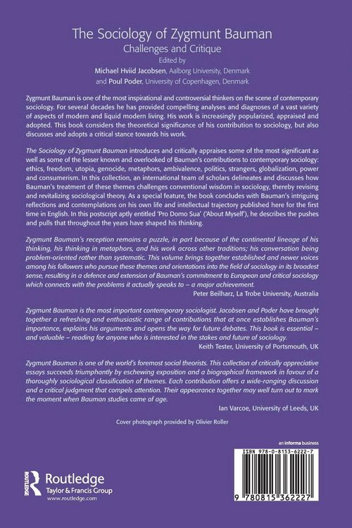 Produktbild: The Sociology of Zygmunt Bauman
