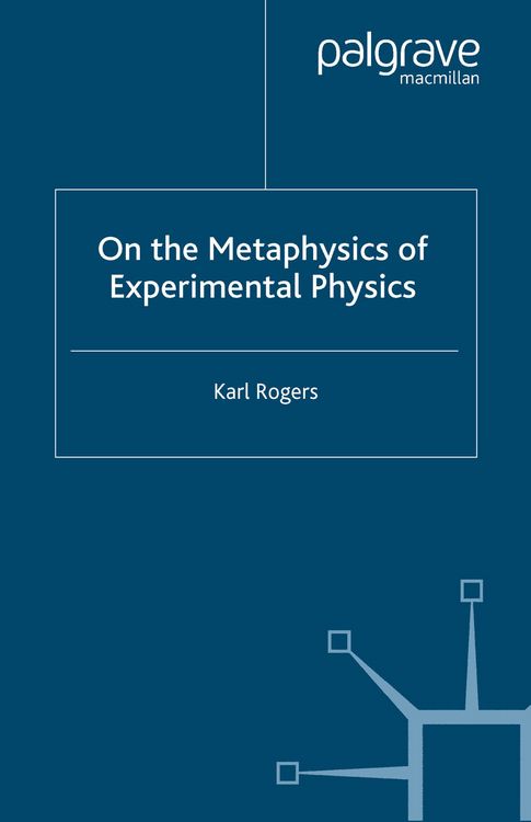 Produktbild: On the Metaphysics of Experimental Physics