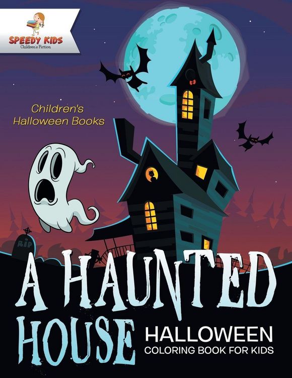Produktbild: A Haunted House - Halloween Coloring Book for Kids | Children's Halloween Books