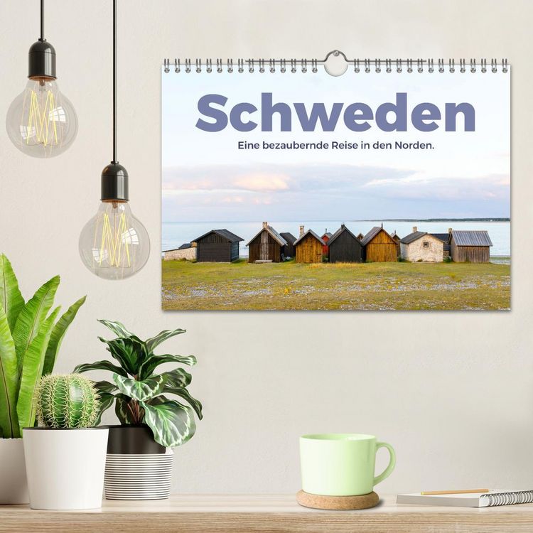 Produktbild: Schweden - Eine bezaubernde Reise in den Norden. (Wandkalender 2026 DIN A4 quer), CALVENDO Monatskalender