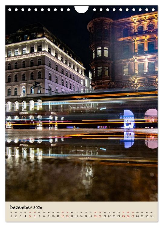 Produktbild: Hamburg Spiegelungen 2026 (Wandkalender 2026 DIN A4 hoch), CALVENDO Monatskalender