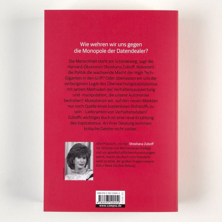 Produktbild: Das Zeitalter des &Uuml;berwachungskapitalismus