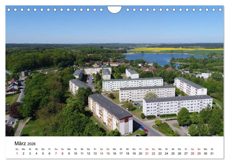 Produktbild: Sternberg in Mecklenburg - Luftaufnahmen von Markus Rein (Wandkalender 2026 DIN A4 quer), CALVENDO Monatskalender
