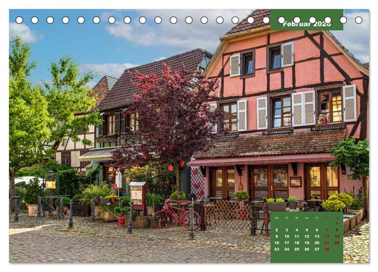 Produktbild: Kaisersberg Perle des Elsass (Tischkalender 2026 DIN A5 quer), CALVENDO Monatskalender