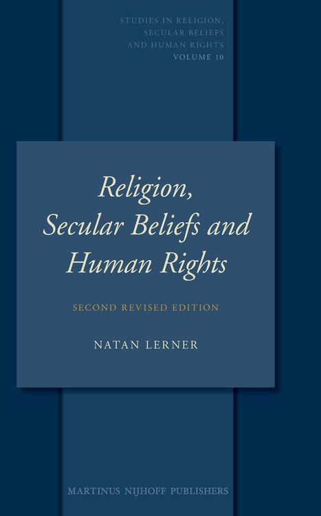 Produktbild: Religion, Secular Beliefs and Human Rights