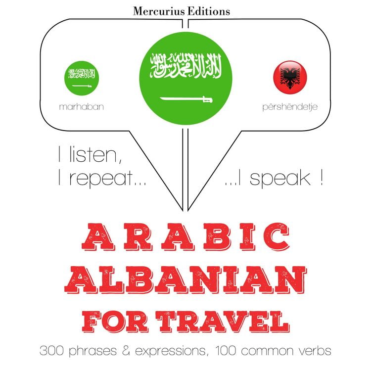 Produktbild: Travel words and phrases in Albanian