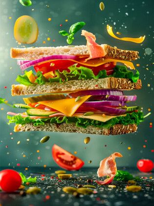 Produktbild: CALVENDO Puzzle Toast | 1000 Teile Lege-Gr&ouml;&szlig;e 64x48cm Foto-Puzzle f&uuml;r gl&uuml;ckliche Stunden