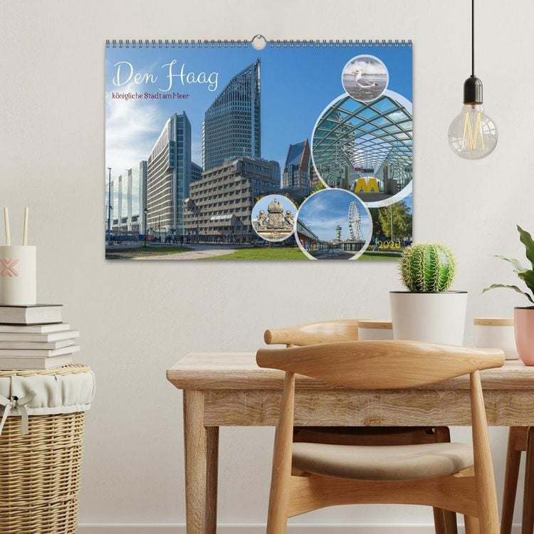 Produktbild: Den Haag - k&ouml;nigliche Stadt am Meer (Wandkalender 2026 DIN A3 quer), CALVENDO Monatskalender
