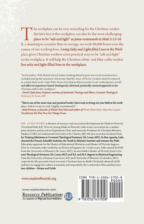 Produktbild: Living Salty and Light-filled Lives in the Workplace, Second Edition