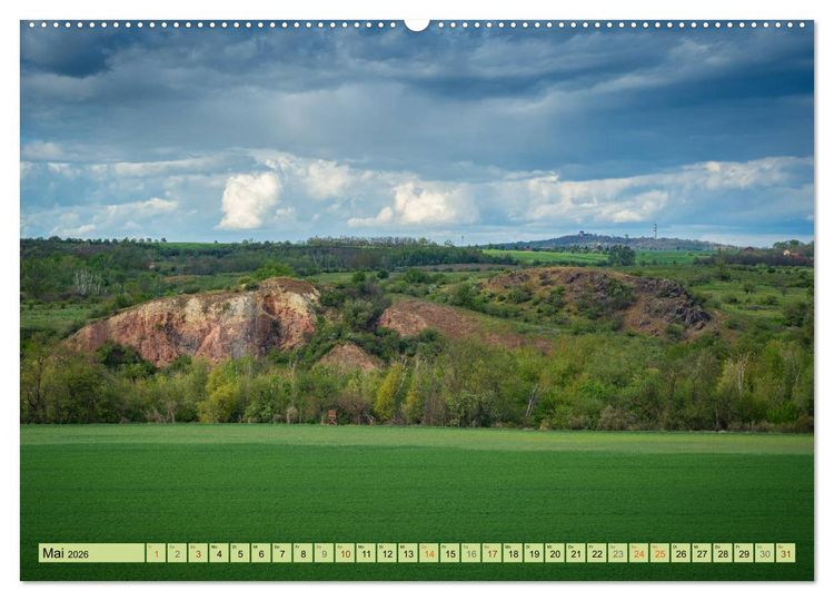 Produktbild: Gr&uuml;nes Halle/Saale - Meine wilde H&auml;ndelstadt (Wandkalender 2026 DIN A2 quer), CALVENDO Monatskalender
