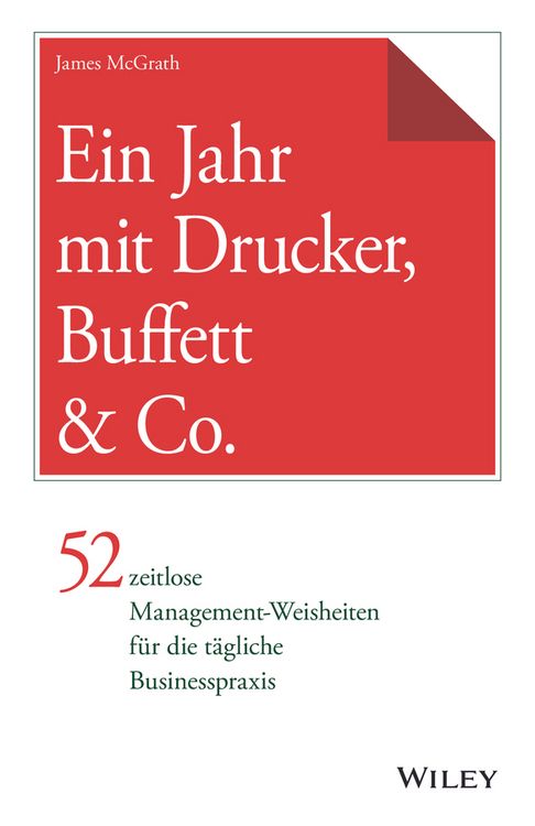 Produktbild: Ein Jahr mit Drucker, Buffett & Co.