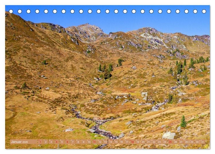 Produktbild: Es flie&szlig;t die Salzach (Tischkalender 2026 DIN A5 quer), CALVENDO Monatskalender