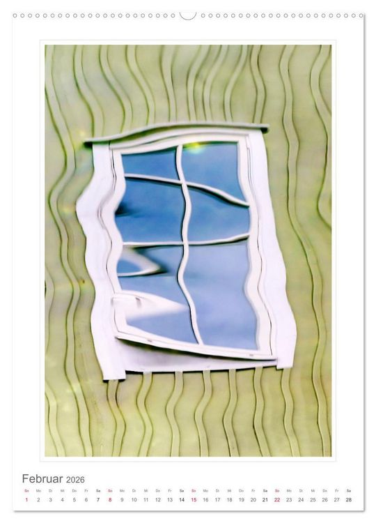 Produktbild: Wasserreflexionen (hochwertiger Premium Wandkalender 2026 DIN A2 hoch), Kunstdruck in Hochglanz