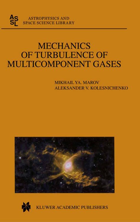 Produktbild: Mechanics of Turbulence of Multicomponent Gases