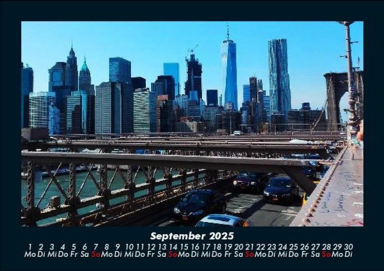 Produktbild: New York 2025 Fotokalender DIN A5