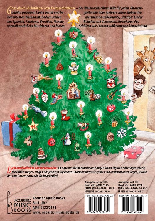 Produktbild: Moro und Lilli. Das Weihnachtsalbum. Mit CD