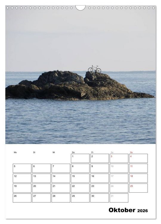Produktbild: ELBA Trauminsel der Toskana (Wandkalender 2026 DIN A3 hoch), CALVENDO Monatskalender