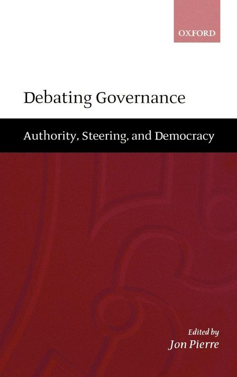 Produktbild: Debating Governance