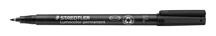Produktbild: STAEDTLER Folienschreiber Lumocolor F permanent schwarz