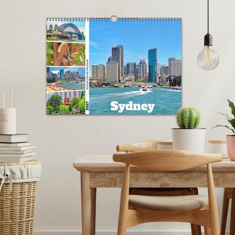 Produktbild: Sydney - beeindruckende Metropole (Wandkalender 2027 DIN A3 quer), CALVENDO Monatskalender