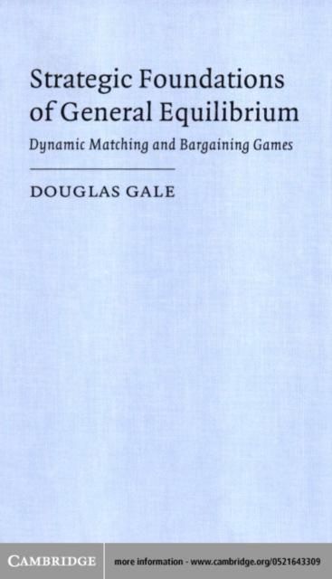 Produktbild: Strategic Foundations of General Equilibrium