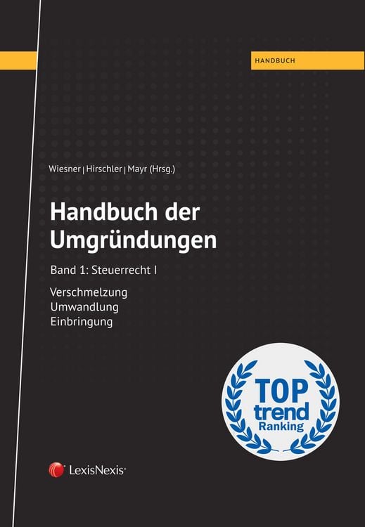 Produktbild: Handbuch der Umgründungen, Band 1