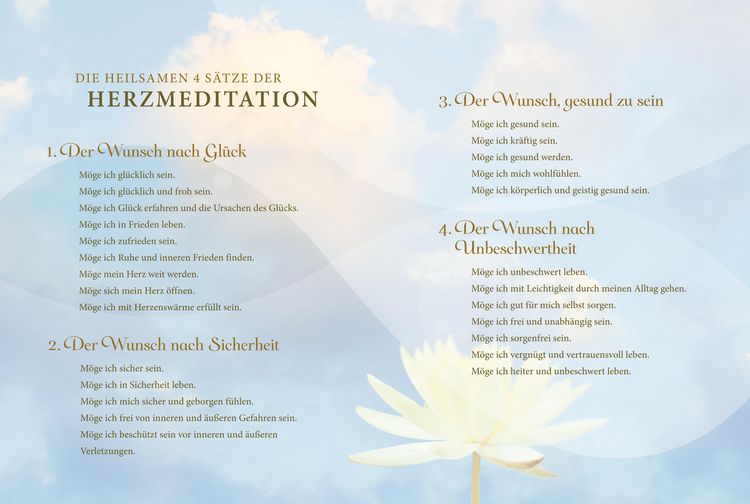 Produktbild: Buddhas Herzmeditation (mit Audio-CD)
