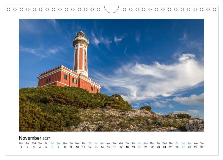 Produktbild: Dream Islands Capri and Ischia (Wall Calendar 2027 DIN A4 landscape), CALVENDO 12 Month Wall Calendar