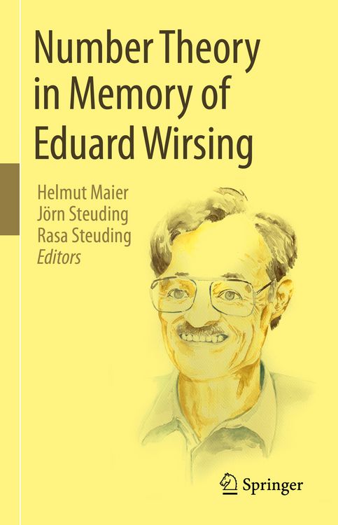 Produktbild: Number Theory in Memory of Eduard Wirsing