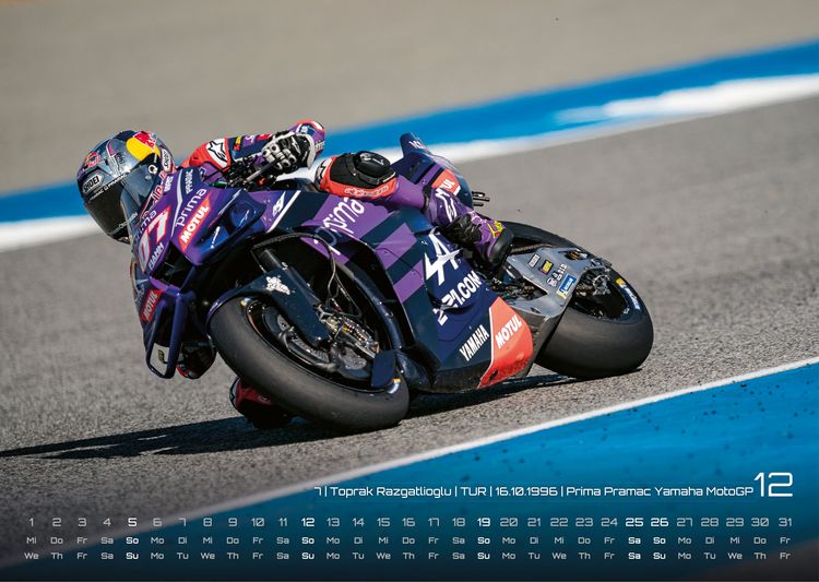 Produktbild: Motorrad Grand Prix 2027 - Kalender | MotoGP DIN A3