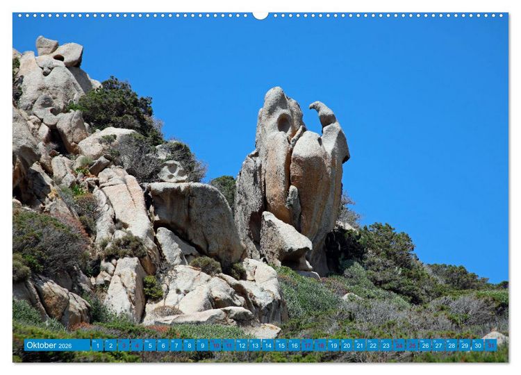 Produktbild: Traumhaftes Sardinien (hochwertiger Premium Wandkalender 2026 DIN A2 quer), Kunstdruck in Hochglanz