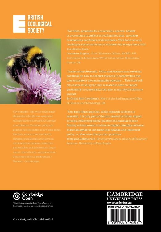 Produktbild: Conservation Research, Policy and Practice