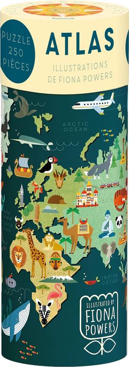 Produktbild: Atlas : puzzle 250 pi&egrave;ces