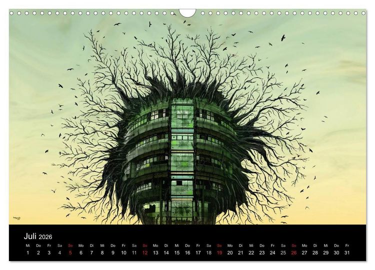 Produktbild: Der Fantasy Kalender (Wandkalender 2026 DIN A3 quer), CALVENDO Monatskalender