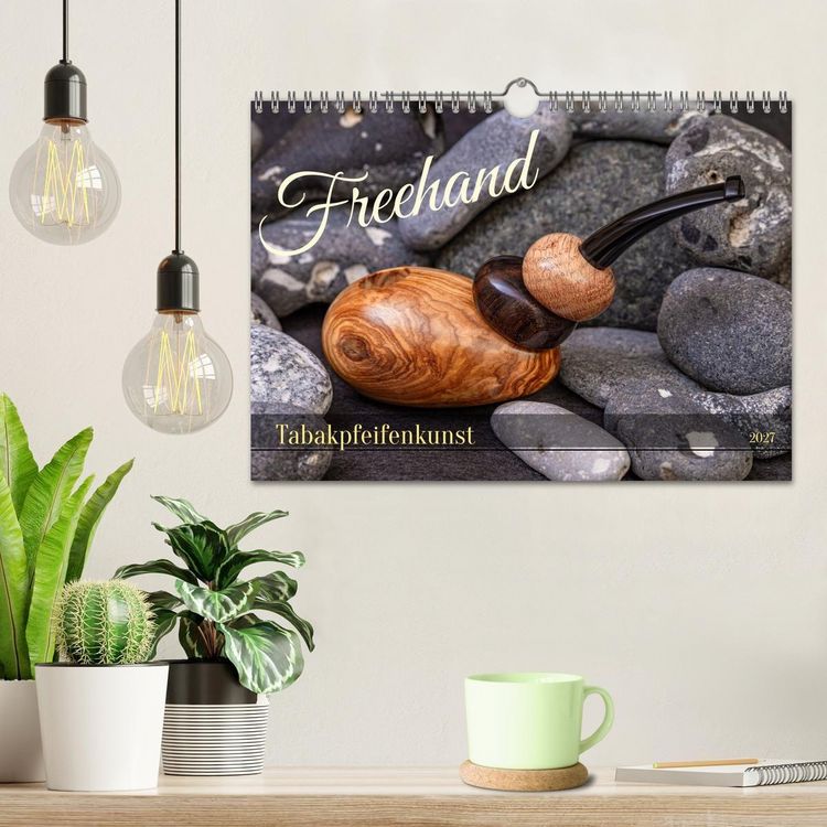 Produktbild: Tabakpfeifenkunst (Wandkalender 2027 DIN A4 quer), CALVENDO Monatskalender