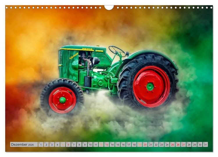 Produktbild: Traktor Legenden (Wandkalender 2026 DIN A3 quer), CALVENDO Monatskalender