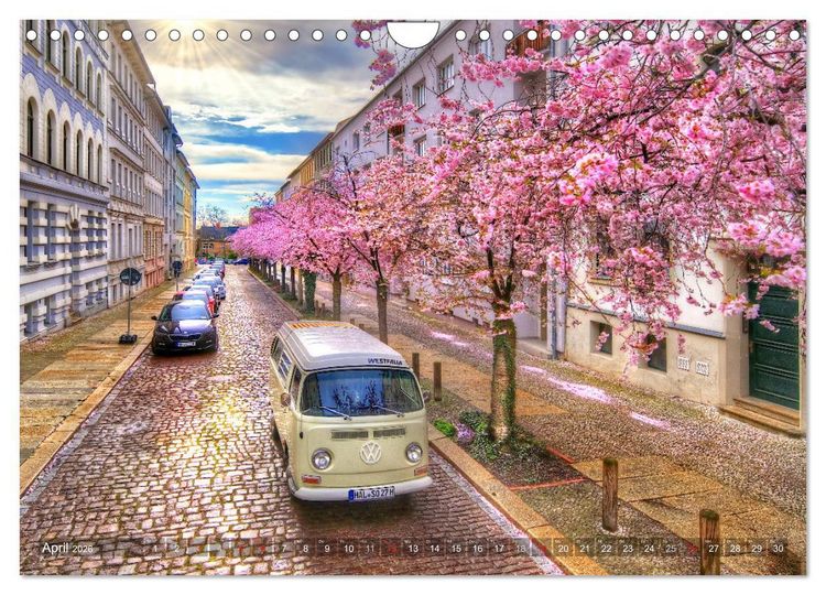 Produktbild: Halle an der Saale - Stadtansichten (Wandkalender 2026 DIN A4 quer), CALVENDO Monatskalender