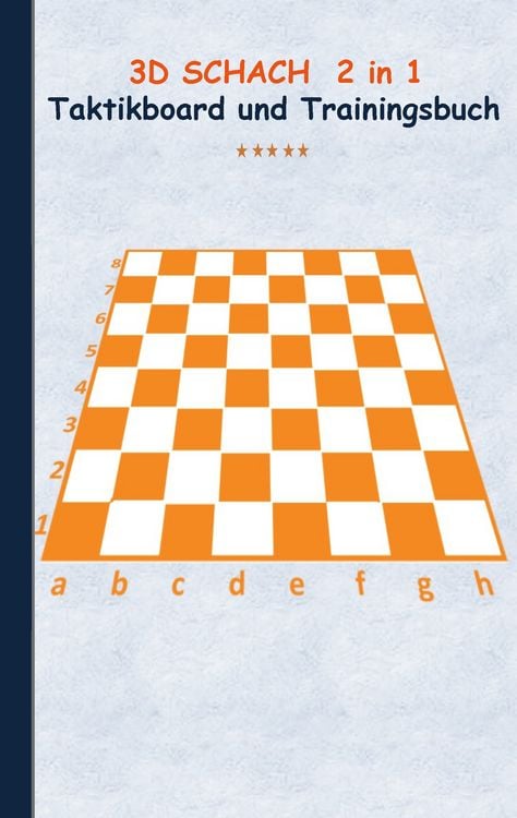 Produktbild: 3D Schach 2 in 1 Taktikboard und Trainingsbuch