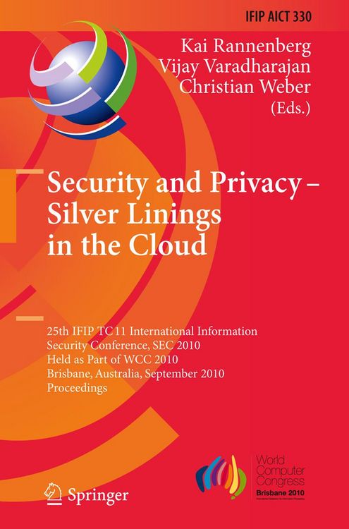 Produktbild: Security and Privacy - Silver Linings in the Cloud