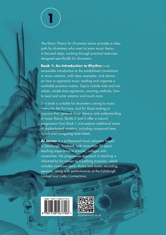 Produktbild: Music theory for drummers Book 1