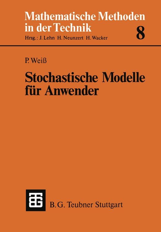 Produktbild: Stochastische Modelle f&uuml;r Anwender