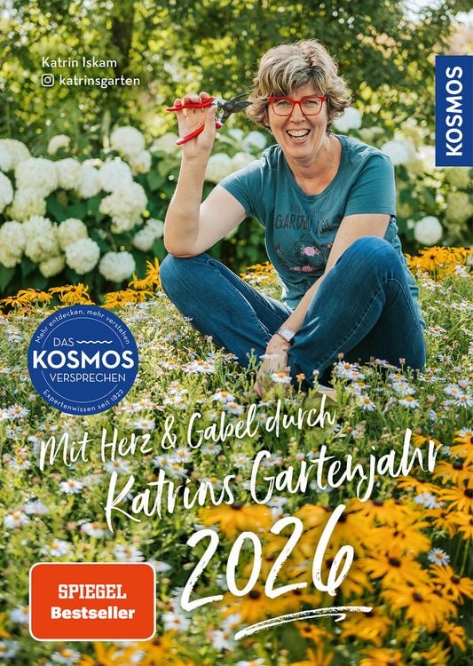 Produktbild: Mit Herz & Gabel durch Katrins Gartenjahr 2026