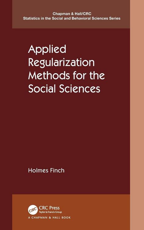 Produktbild: Applied Regularization Methods for the Social Sciences