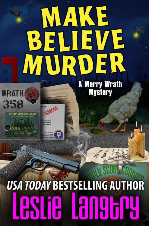 Produktbild: Make Believe Murder (Merry Wrath Mysteries, #12)