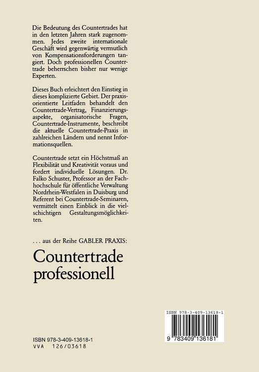Produktbild: Countertrade professionell