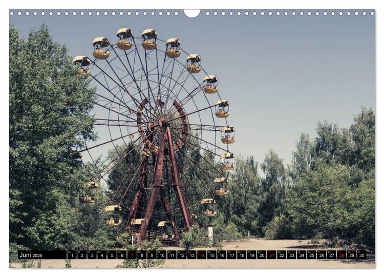Produktbild: Chernobyl/Prypjat 2026 (Wandkalender 2026 DIN A3 quer), CALVENDO Monatskalender