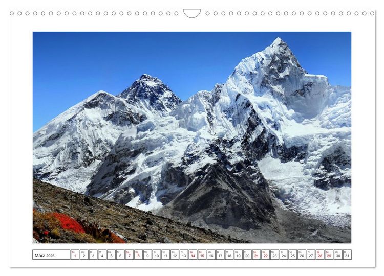Produktbild: Himalaya - Bergparadies (Wandkalender 2026 DIN A3 quer), CALVENDO Monatskalender